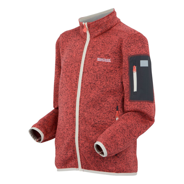 Regatta Kinder/kinder newhill fleece jas UTRG8902_peachbloomlightvanilla large