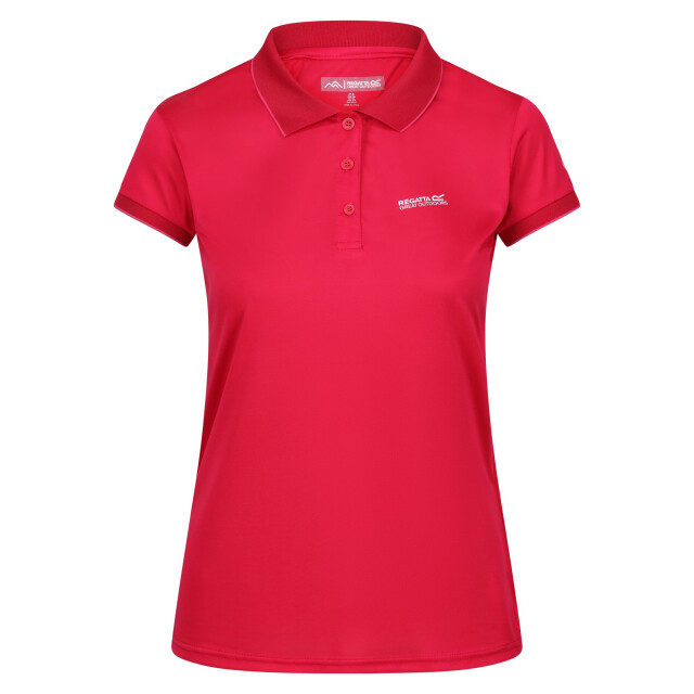 Regatta Dames remex ii polo hals t-shirt UTRG4477_pinkpotionsolid large
