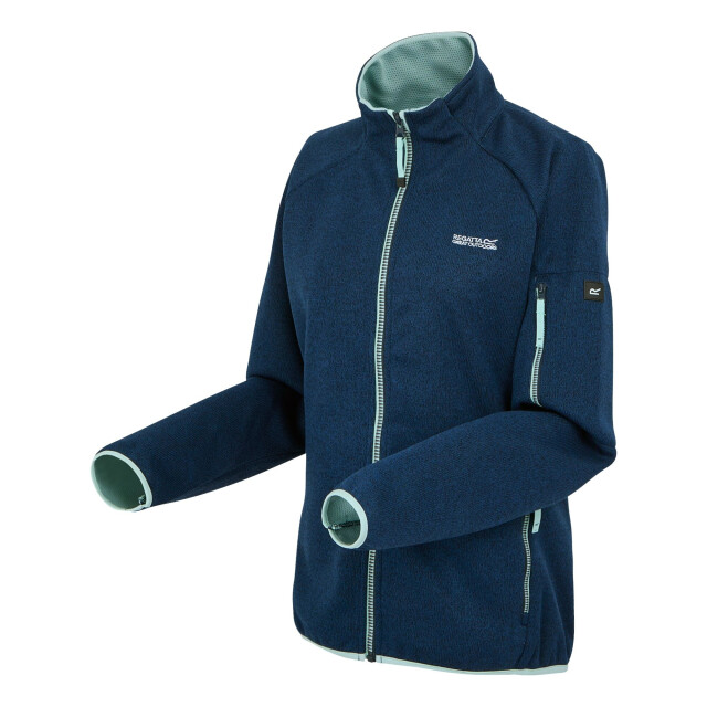 Regatta Dames ravenhill full zip fleece top UTRG9742_navyicymorn large