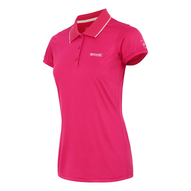 Regatta Dames remex ii polo hals t-shirt UTRG4477_popsolid large