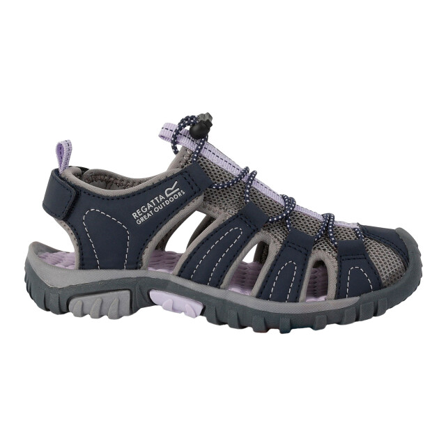 Regatta Kinderen/kinderen westshore sandalen UTRG4100_navylilacfrost large