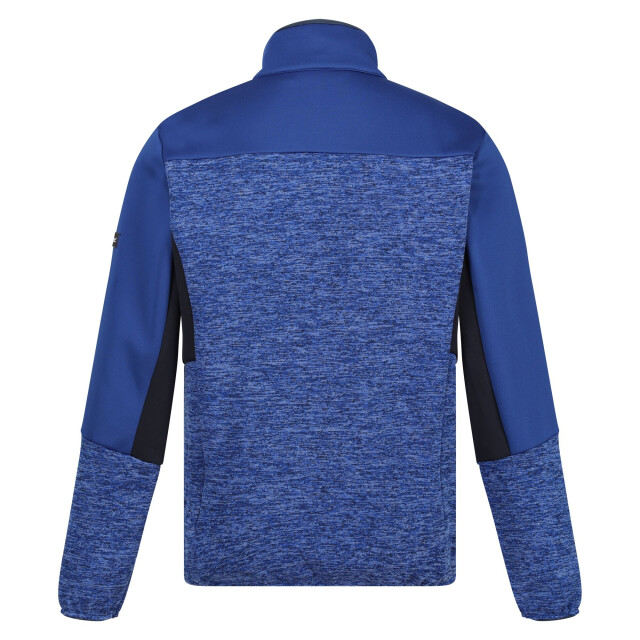 Regatta Heren coladane vi marl full zip fleecejack UTRG9789_newroyalnavymarl large