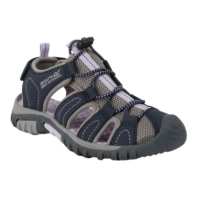 Regatta Kinderen/kinderen westshore sandalen UTRG4100_navylilacfrost large