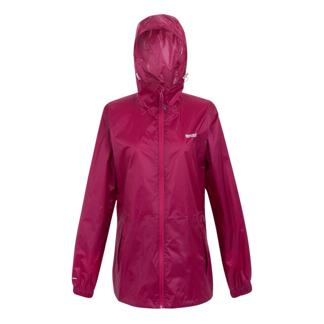 Regatta Dames pk it jkt iii waterdichte jas met capuchon UTRG3501_beaujolais large