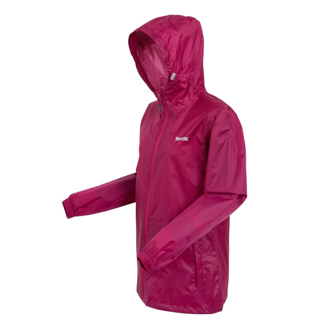 Regatta Dames pk it jkt iii waterdichte jas met capuchon UTRG3501_beaujolais large