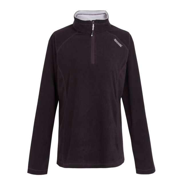 Regatta Geweldige outdoor dames montes half zip fleece top UTRG1953_deepplumblack large