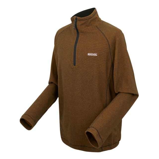 Regatta Great outdoors heren montes fleece sweater met trechter nek UTRG1880_foxblack large