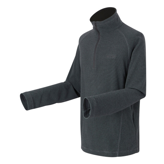 Regatta Great outdoors heren montes fleece sweater met trechter nek UTRG1880_stormyweatherblack large