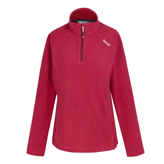 Regatta Geweldige outdoor dames montes half zip fleece top UTRG1953_deeppinkhotpink large