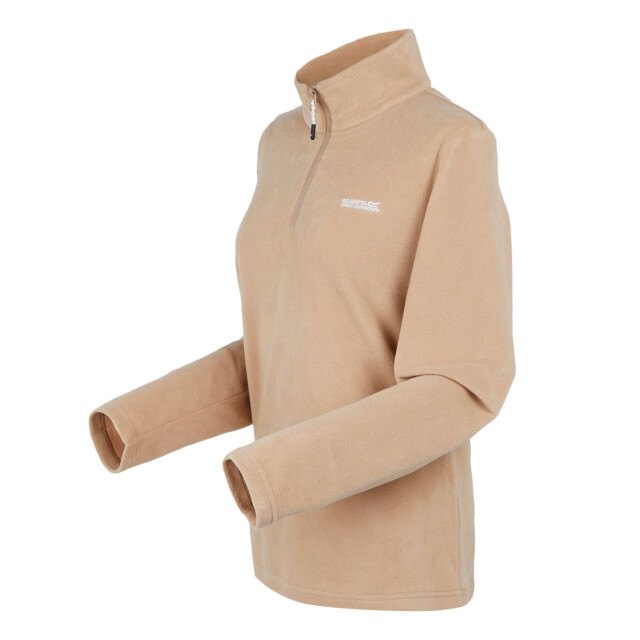 Regatta Geweldige outdoors dames sweetheart 1/4 zip fleece sweater UTRG1248_warmtaupe large