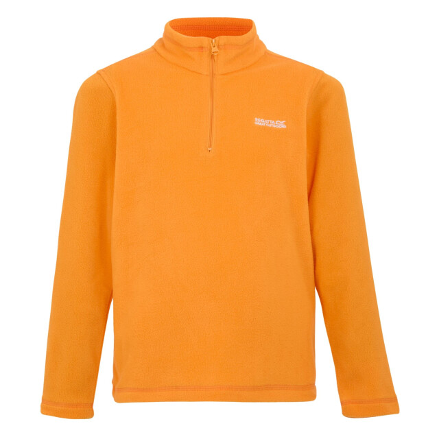 Regatta Geweldige outdoors kinder hot shot ii half zip fleece hoodie UTRG1422_brightmarigold large