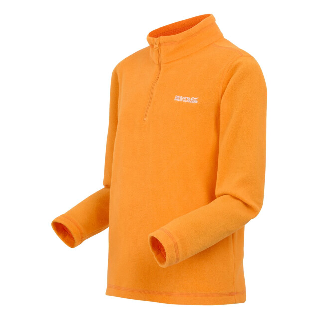 Regatta Geweldige outdoors kinder hot shot ii half zip fleece hoodie UTRG1422_brightmarigold large