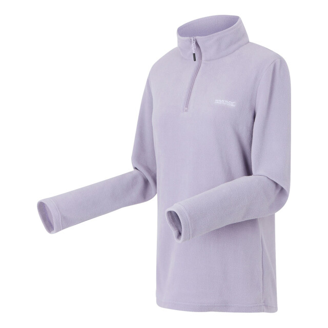 Regatta Geweldige outdoors dames sweetheart 1/4 zip fleece sweater UTRG1248_wisteria large