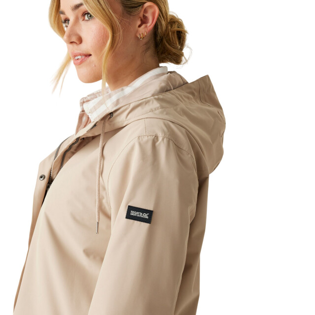 Regatta Dames reinna lang waterdicht jasje UTRG12049_whitepepper large