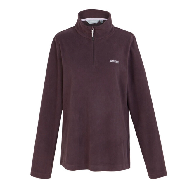 Regatta Geweldige outdoors dames sweetheart 1/4 zip fleece sweater UTRG1248_deepplum large