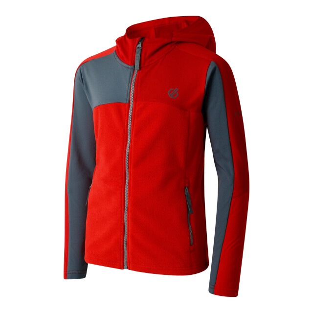 Dare2b Kinder/kids thriving iv fleecejack UTRG12040_dangerredstormyweatherseville large
