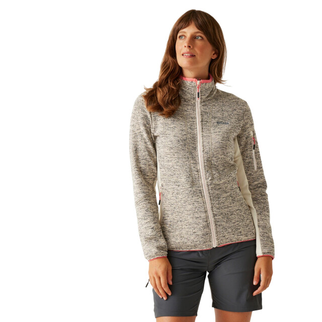 Regatta Dames ralina fleece jas UTRG12045_lightvanillapeachbloom large