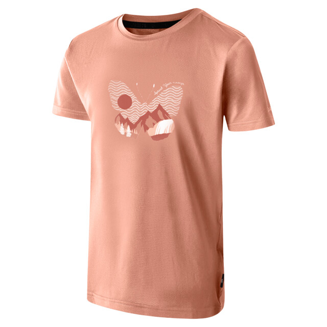 Dare2b Kinderen/kinderen amuse ii vlinder t-shirt UTRG12035_shrimp large