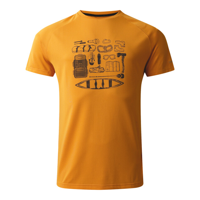 Dare2b Heren tech ii t-shirt UTRG12028_buckskin large