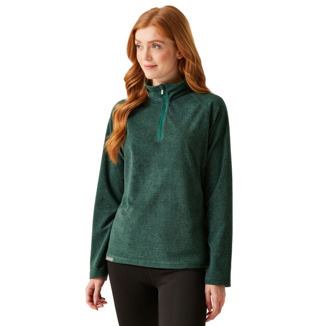 Regatta Dames pimlo half zip fleece UTRG5295_rainforest large
