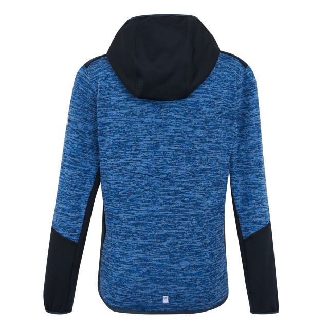 Regatta Kinder/kids dissolver x fleece full zip hoodie UTRG12008_olympianbluenavy large