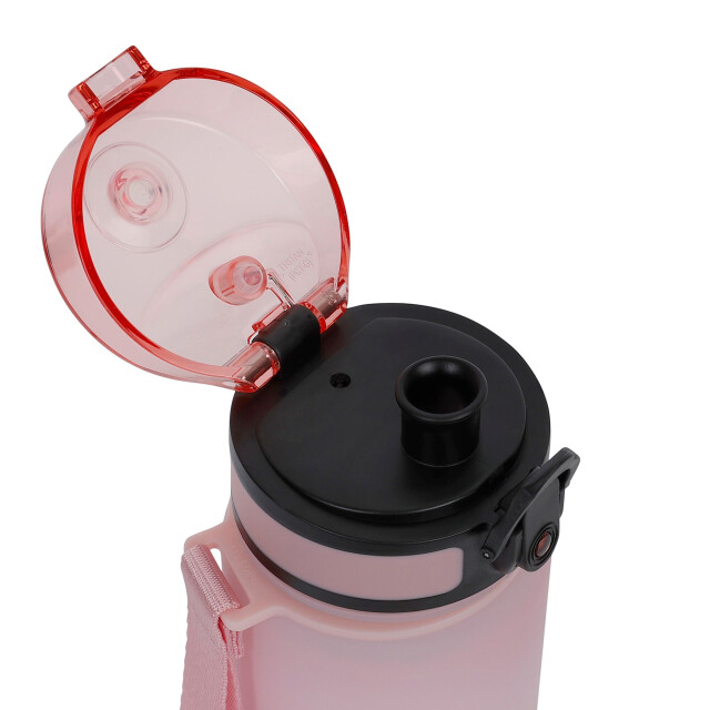 Regatta Groot buiten 0.6l tritan dranken flip fles UTRG537_pinkmistturquoise large