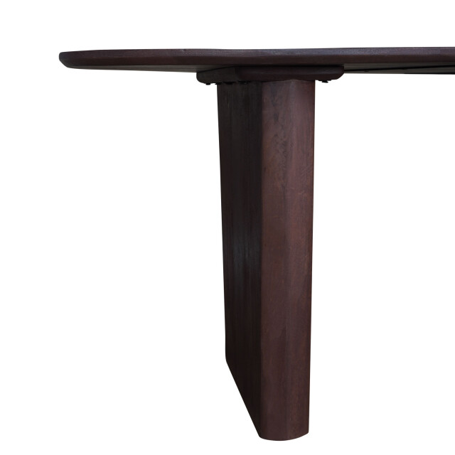 Home67 Eettafel rudo 180 x 110 cm espresso mangohout 3196015 large