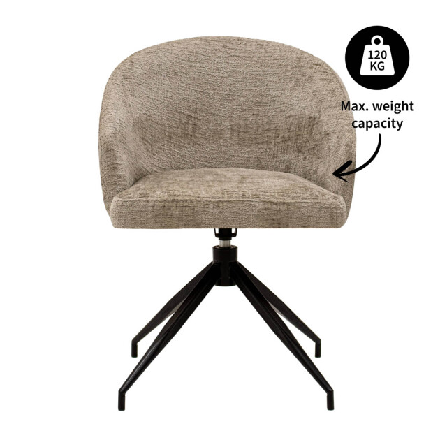 Kick Collection Kick draaistoel merle - 3042178 large