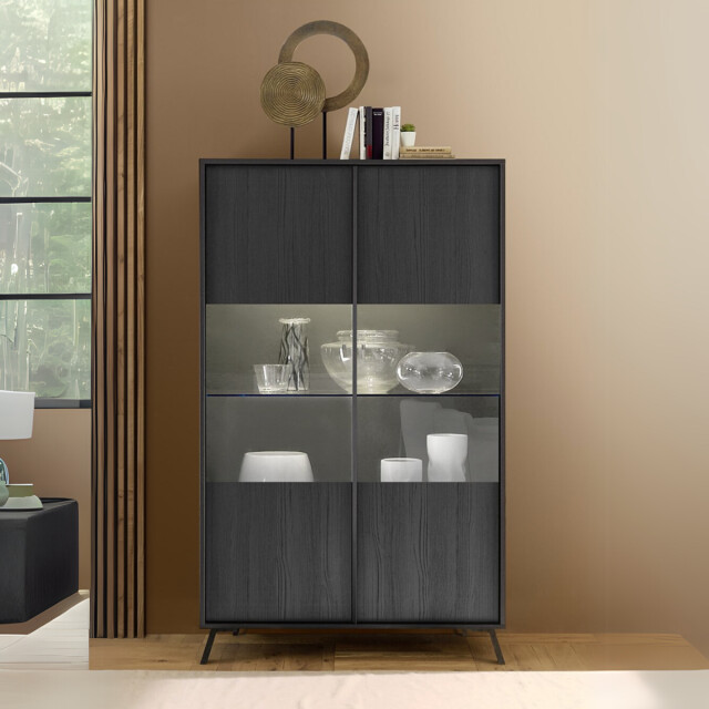 CaliCosy Vitrine 2 deuren h174 cm city 2937291 large
