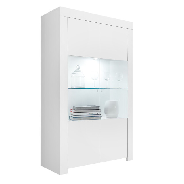CaliCosy Vitrinekast 2 deuren van glas zonder verlichting h186 cm firenze 2937720 large