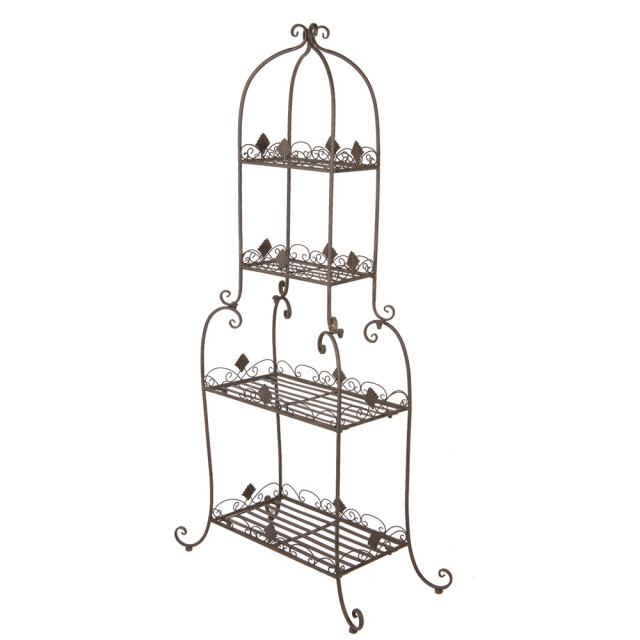 Clayre & Eef Planthouder 74x39x160 cm metaal 3196163 large