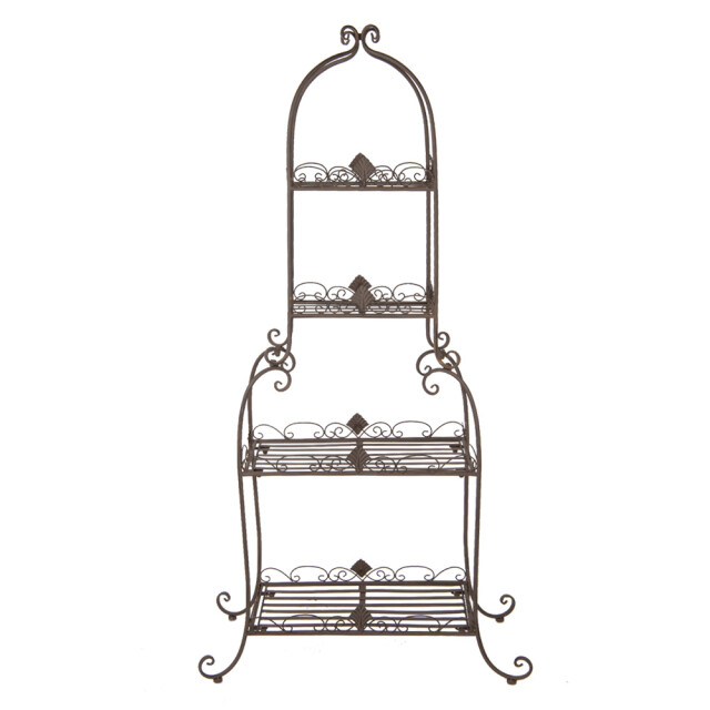 Clayre & Eef Planthouder 74x39x160 cm metaal 3196163 large