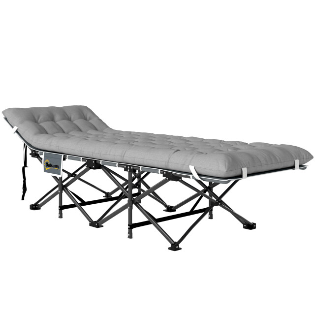 4goodz Veldbed campingbed met matras tot 150 kg gebruikersgewicht 3196064 large