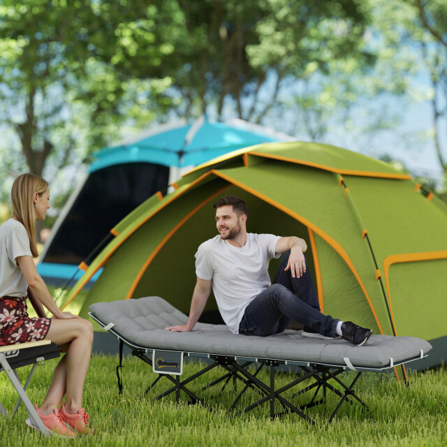 4goodz Veldbed campingbed met matras tot 150 kg gebruikersgewicht 3196064 large