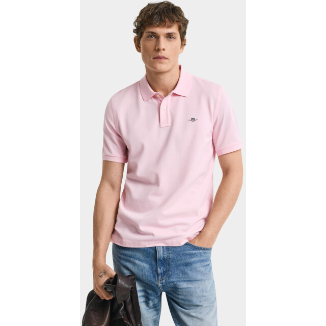 Gant Polo korte mouw reg shield ss pique polo 2210/637 187842 large