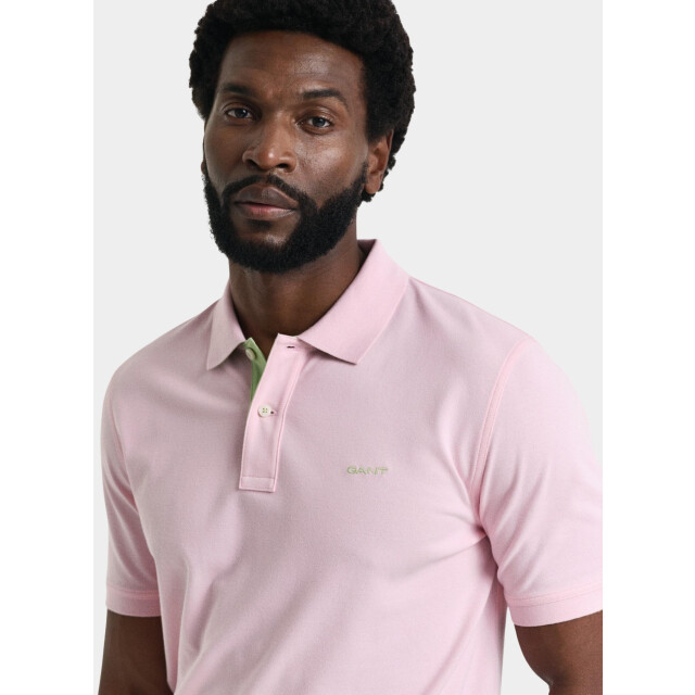 Gant Polo korte mouw contrast pique ss polo 2062026/637 195555 large