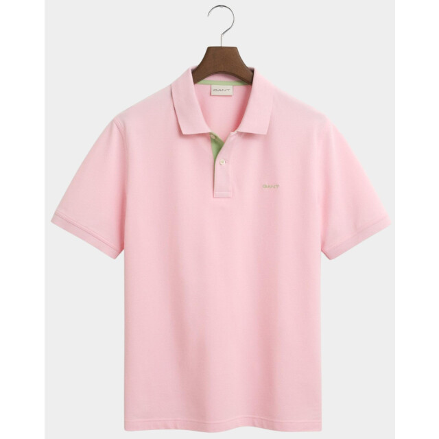 Gant Polo korte mouw contrast pique ss polo 2062026/637 195555 large