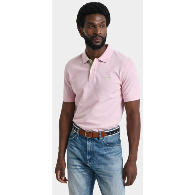 Gant Polo korte mouw contrast pique ss polo 2062026/637 195555 large