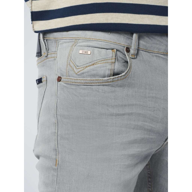 No Excess Denim, regular 711, light grey, str light grey den N711D53N-233 large