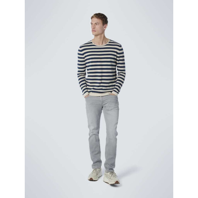 No Excess Denim, regular 711, light grey, str light grey den N711D53N-233 large
