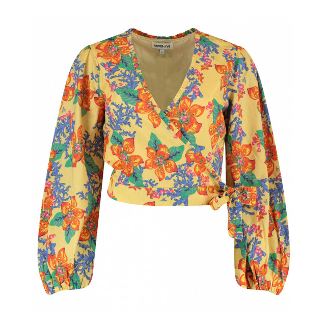 Harper & Yve Top lange mouw hs25c600 flora Harper & Yve Top lange mouw HS25C600 FLORA large