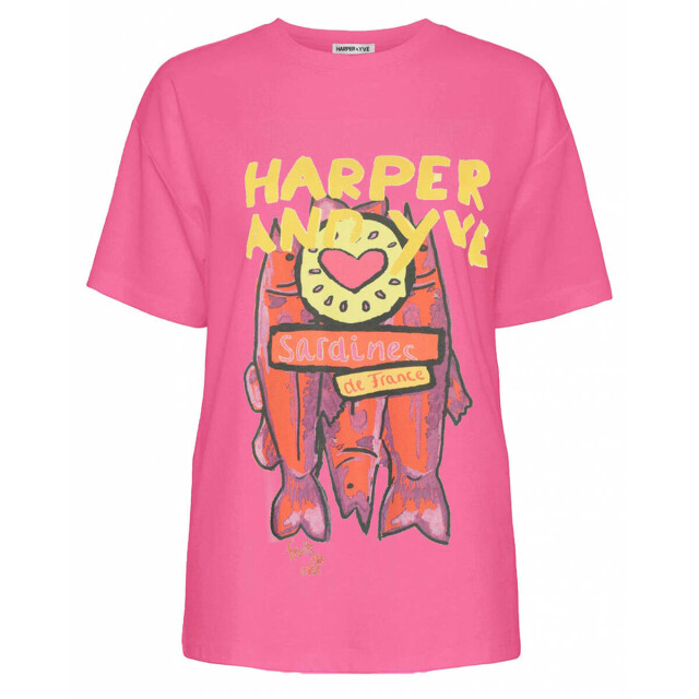 Harper & Yve T-shirt hs25y308 sardines Harper & Yve T-shirt HS25Y308 SARDINES large