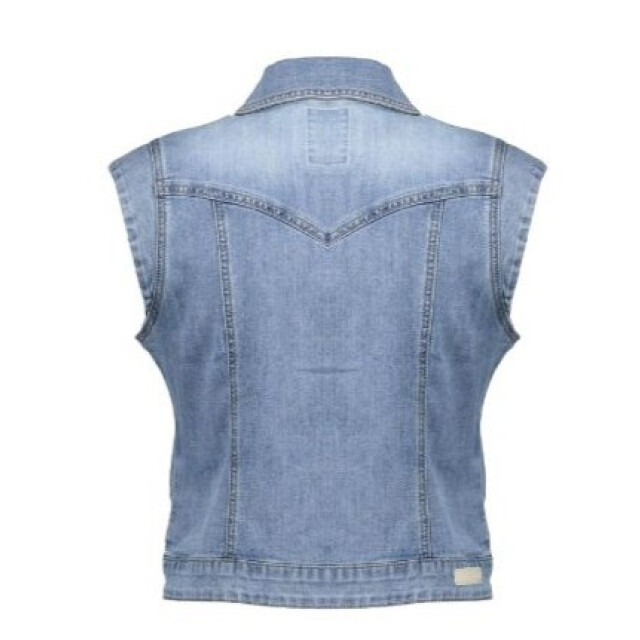 Geisha Jeans gilet 55303-10- denim 55303-10-blue denim large