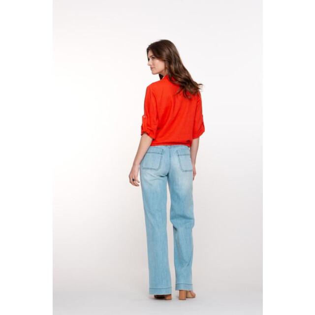 Geisha Jeans wide leg 51311-10-used denim 51311-10-used denim large