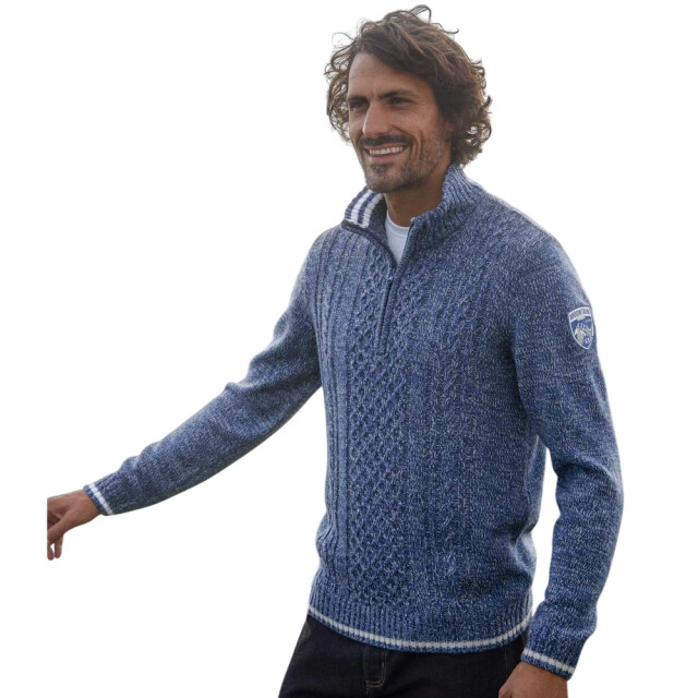 Atlas For Men Heren kabelbreiwagen UTAF1873_blue large