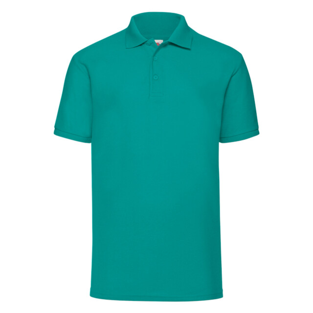 Fruit of the Loom Heren 65/35 piqué poloshirt UTLT2001_emerald large