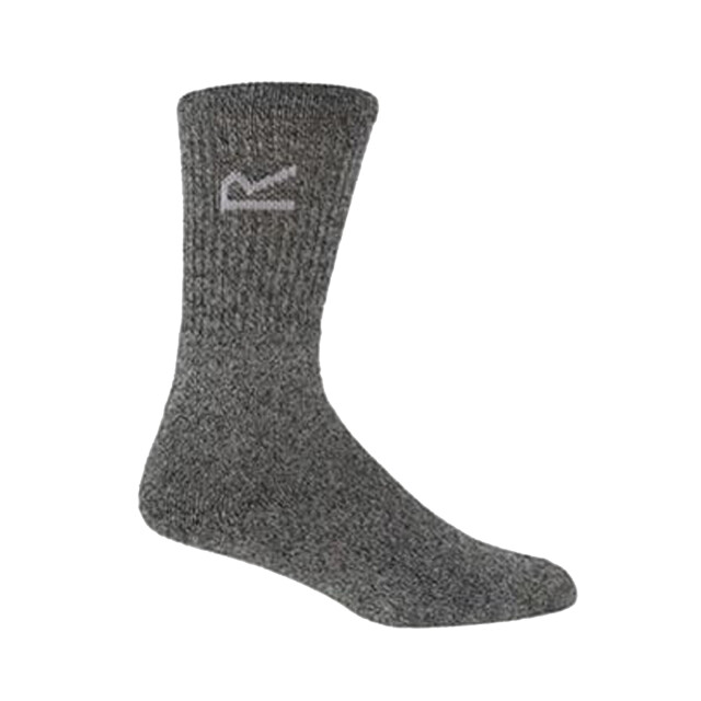 Regatta Geweldige outdoors heren katoenen rich casual sokken (3 per verpakking) UTRG786_navymarl large