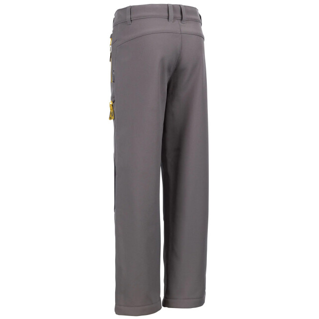 Trespass Hurry wandelbroek voor kinderen/kinderen UTTP6203_stormgreyyellowsulphur large