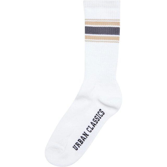 Urban Classics Heren stripe sokken (pak van 4) UTTN1462_whitewhitesandtinioliveunionbeige large