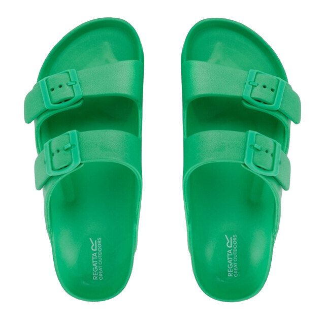 Regatta Dames brooklyn sandalen met dubbele bandjes UTRG6777_islandgreen large